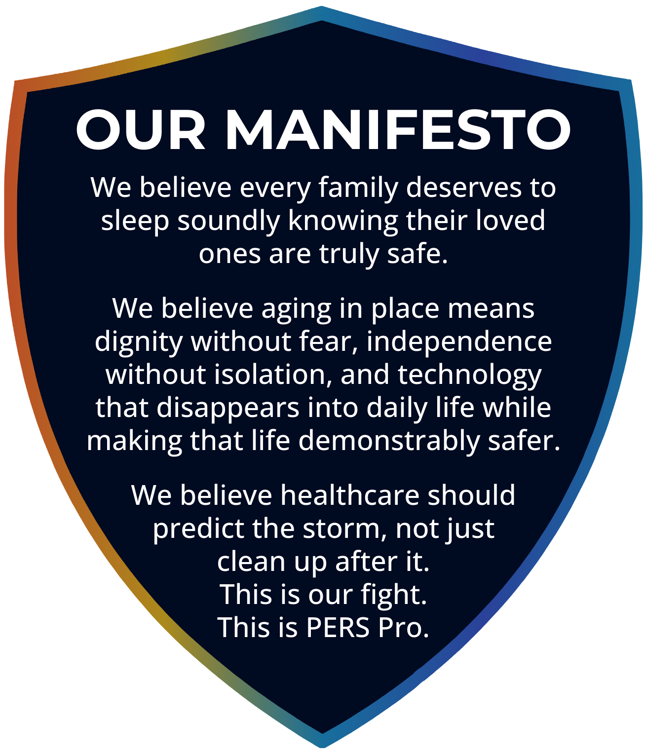 See how you can be part of the PERS Pro movement ↓