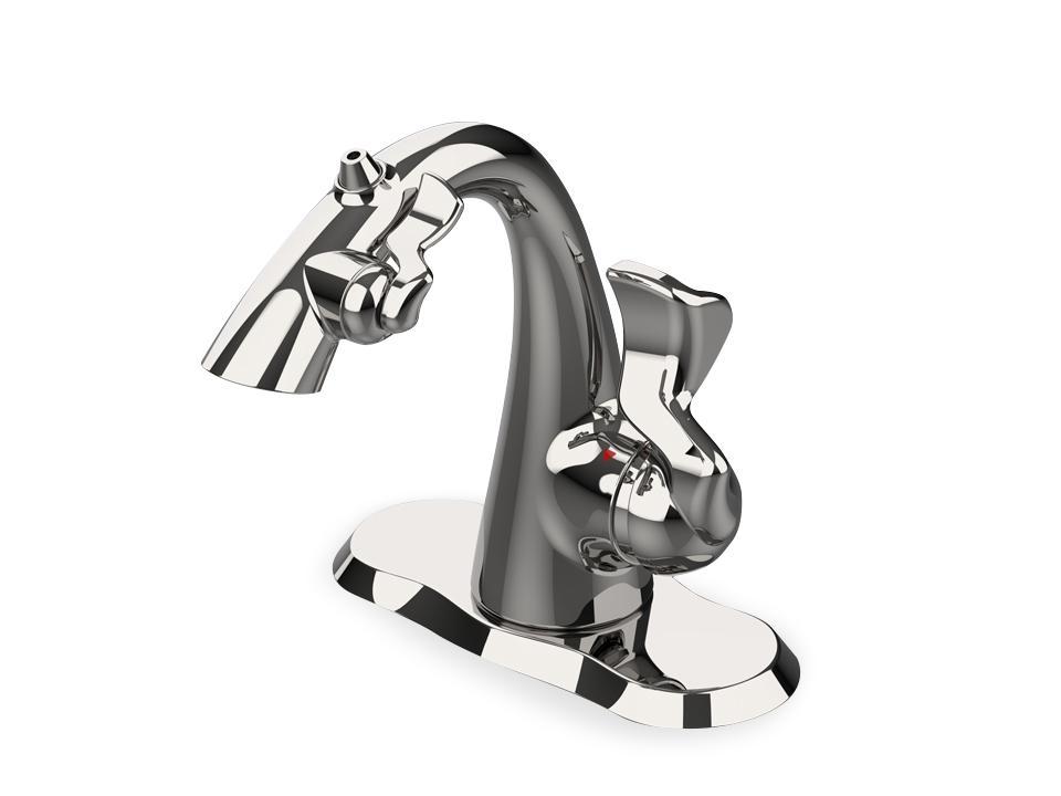 Bathroom Sink Faucet with Water Fountain & Pull Out Sprayer – NMC